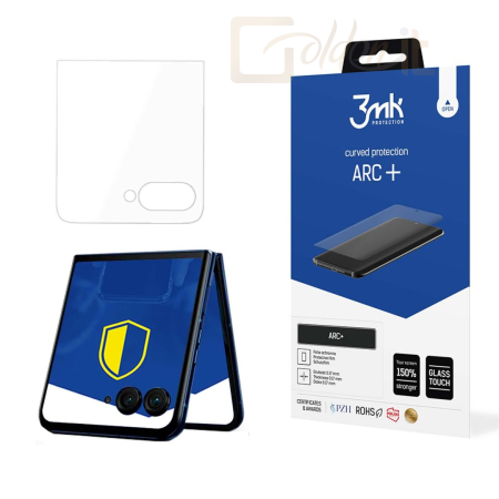 Okostelefon kiegészítő 3mk ARC+ kijelző védőfólia Motorola Razr 50 (front) - W-3ArcP-MR50f