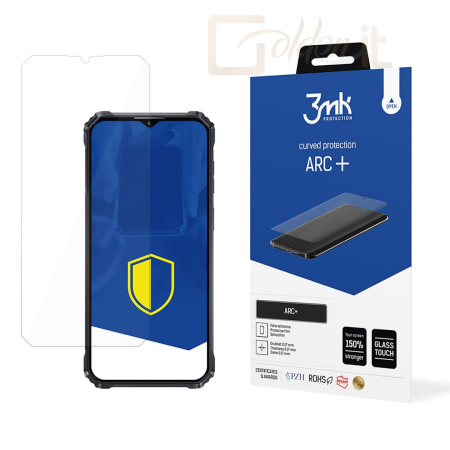 Okostelefon kiegészítő 3mk ARC+ kijelző védőfólia Oukitel WP36 - W-3ArcP-OW36
