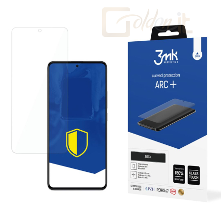 Okostelefon kiegészítő 3mk ARC+ kijelző védőfólia Redmi K60 / K60 Pro - W-3ArcP-RK60/P