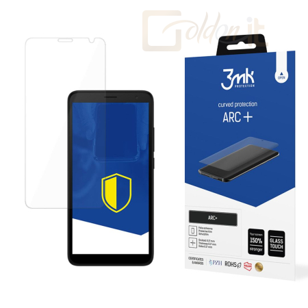 Okostelefon kiegészítő 3mk ARC+ kijelző védőfólia TCL K11 - W-3ArcP-TK11