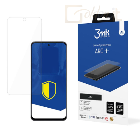 Okostelefon kiegészítő 3mk ARC+ kijelző védőfólia Vivo Y37 Pro - W-3ArcP-VY37P