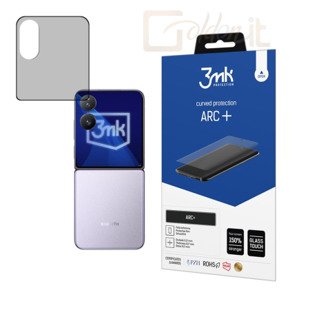 Okostelefon kiegészítő 3mk ARC+ kijelző védőfólia Xiaomi Mix Flip (front) - W-3ArcP-XMFf