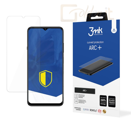 Okostelefon kiegészítő 3mk ARC+ kijelző védőfólia ZTE Voyage 3D - W-3ArcP-ZV3D