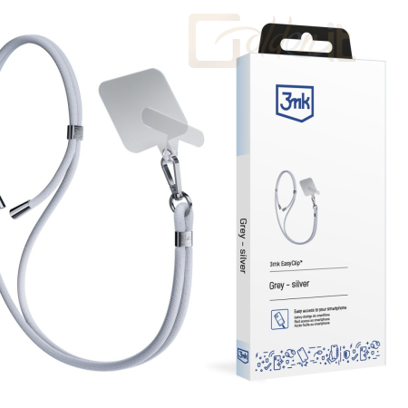 Okostelefon kiegészítő 3mk EasyClip kiegészítő Szürke (ezüst) - W-3EaCli-AccGreyS