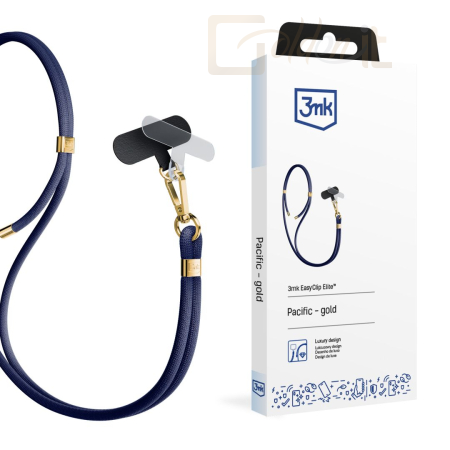 Okostelefon kiegészítő 3mk EasyClip Elite kiegészítő Pacific (arany) - W-3EaCliEl-AccPacG