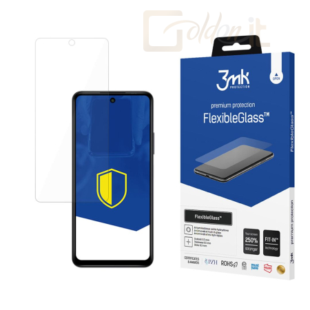 Okostelefon kiegészítő 3mk FlexibleGlass hibrid üvegfólia 7H BLU Bold K10 - W-3FxGl-BBK10