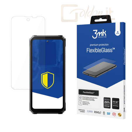 Okostelefon kiegészítő 3mk FlexibleGlass hibrid üvegfólia 7H Blackview BV8900 - W-3FxGl-Bv8900