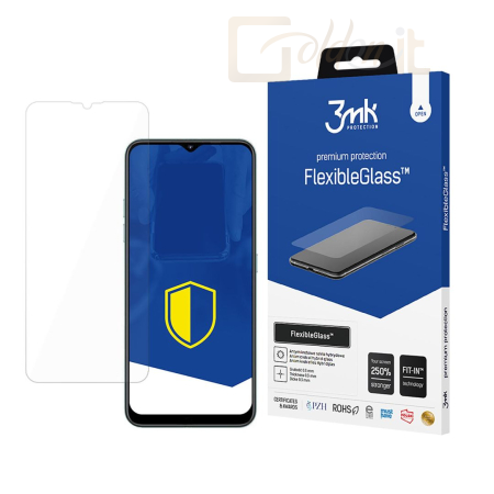 Okostelefon kiegészítő 3mk FlexibleGlass hibrid üvegfólia 7H Coolpad Cool 60 - W-3FxGl-CC60