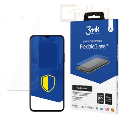 Okostelefon kiegészítő 3mk FlexibleGlass hibrid üvegfólia 7H Cubot Hafury V1 - W-3FxGl-CHV1