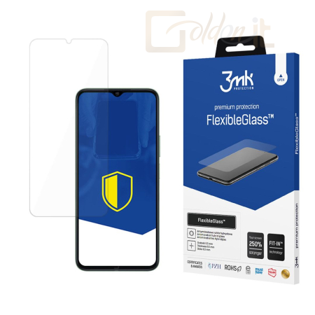 Okostelefon kiegészítő 3mk FlexibleGlass hibrid üvegfólia 7H Honor X6B - W-3FxGl-HoX6B