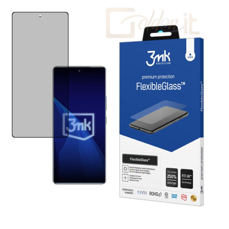 Okostelefon kiegészítő 3mk FlexibleGlass hibrid üvegfólia 7H Infinix GT 20 Pro - W-3FxGl-IGT20P