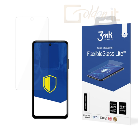 Okostelefon kiegészítő 3mk FlexibleGlass Lite hibrid üvegfólia 7H BLU Bold K10 - W-3FxGlL-BBK10