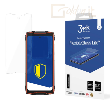 Okostelefon kiegészítő 3mk FlexibleGlass Lite hibrid üvegfólia 7H Blackview BV9300 - W-3FxGlL-BBV9300