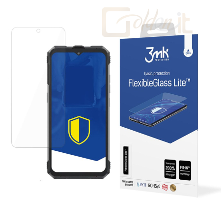Okostelefon kiegészítő 3mk FlexibleGlass Lite hibrid üvegfólia 7H Cubot KingKong AX - W-3FxGlL-CKKAX