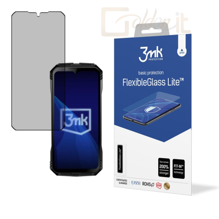 Okostelefon kiegészítő 3mk FlexibleGlass Lite hibrid üvegfólia 7H Doogee V31 GT - W-3FxGlL-DV31GT