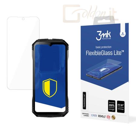 Okostelefon kiegészítő 3mk FlexibleGlass Lite hibrid üvegfólia 7H Doogee V30/S100 - W-3FxGlL-DV3S100