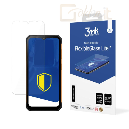 Okostelefon kiegészítő 3mk FlexibleGlass Lite hibrid üvegfólia 7H Hammer Iron Va - W-3FxGlL-HIV