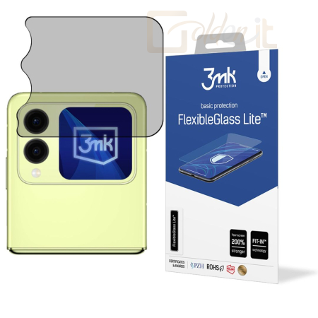 Okostelefon kiegészítő 3mk FlexibleGlass Lite hibrid üvegfólia 7H Huawei Nova Flip (front) - W-3FxGlL-HNFf