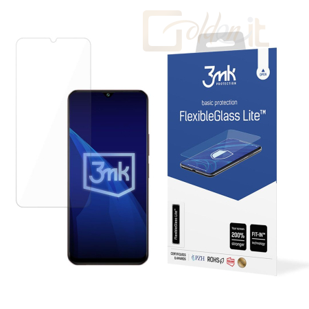 Okostelefon kiegészítő 3mk FlexibleGlass Lite hibrid üvegfólia 7H IQOO Z9 LITE 5G - W-3FxGlL-IQZ9L5G