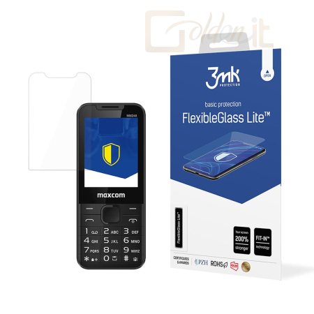 Okostelefon kiegészítő 3mk FlexibleGlass Lite hibrid üvegfólia 7H MaxCom MM248 4G - W-3FxGlL-MCMM248