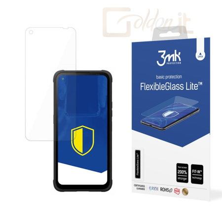 Okostelefon kiegészítő 3mk FlexibleGlass Lite hibrid üvegfólia 7H myPhone Hammer Blade V 5G - W-3FxGlL-mPHBV5G