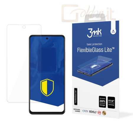 Okostelefon kiegészítő 3mk FlexibleGlass Lite hibrid üvegfólia 7H Oppo A40 / A40M / A3 4G - W-3FxGlL-OA34G