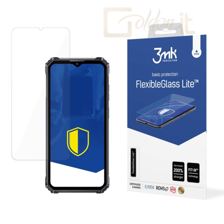Okostelefon kiegészítő 3mk FlexibleGlass Lite hibrid üvegfólia 7H Oukitel G1 - W-3FxGlL-OG1