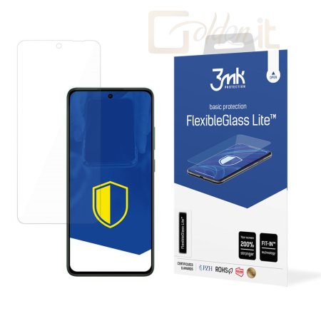Okostelefon kiegészítő 3mk FlexibleGlass Lite hibrid üvegfólia 7H OPPO Reno 12 F\Fs - W-3FxGlL-OR12F