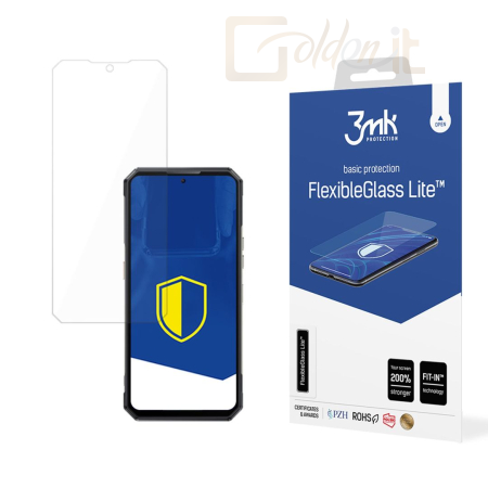 Okostelefon kiegészítő 3mk FlexibleGlass Lite hibrid üvegfólia 7H Oukitel WP30 Pro - W-3FxGlL-OWP30P