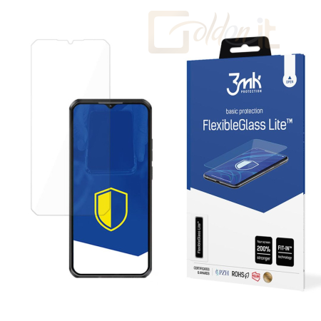 Okostelefon kiegészítő 3mk FlexibleGlass Lite hibrid üvegfólia 7H Oukitel WP50 - W-3FxGlL-OWP50