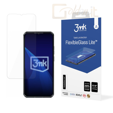 Okostelefon kiegészítő 3mk FlexibleGlass Lite hibrid üvegfólia 7H Oukitel WP52 - W-3FxGlL-OWP52