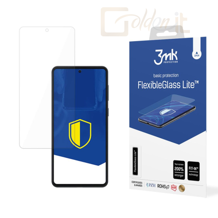 Okostelefon kiegészítő 3mk FlexibleGlass Lite hibrid üvegfólia 7H Samsung Galaxy M55 - W-3FxGlL-SaGaM55
