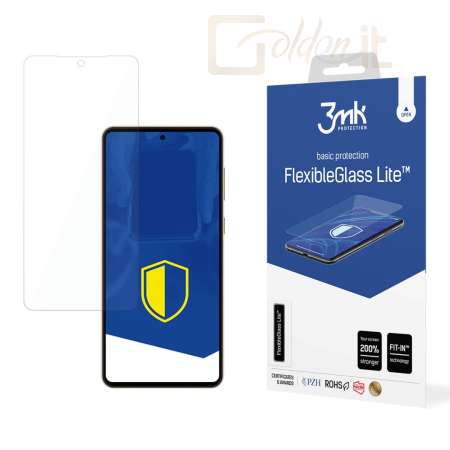 Okostelefon kiegészítő 3mk FlexibleGlass Lite hibrid üvegfólia 7H Samsung Galaxy C55 - W-3FxGlL-SGC55