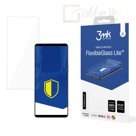 Okostelefon kiegészítő 3mk FlexibleGlass Lite hibrid üvegfólia 7H Sony Xperia 1 VI - W-3FxGlL-SXP1VI