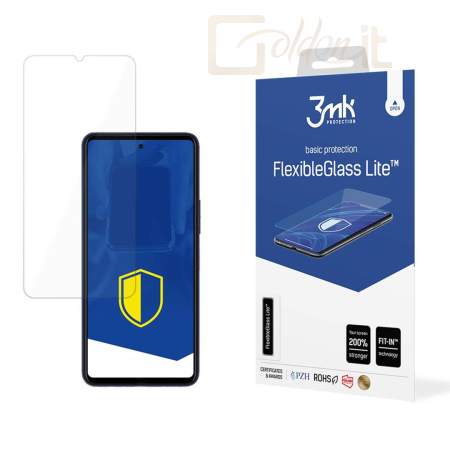 Okostelefon kiegészítő 3mk FlexibleGlass Lite hibrid üvegfólia 7H T-Mobile REVVL 7 5G - W-3FxGlL-TMR75G