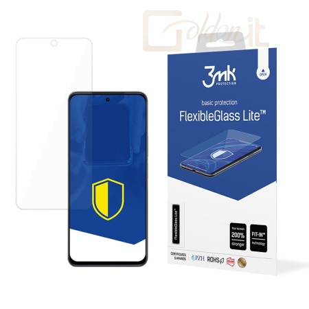 Okostelefon kiegészítő 3mk FlexibleGlass Lite hibrid üvegfólia 7H Vivo Y37 Pro - W-3FxGlL-VY37P