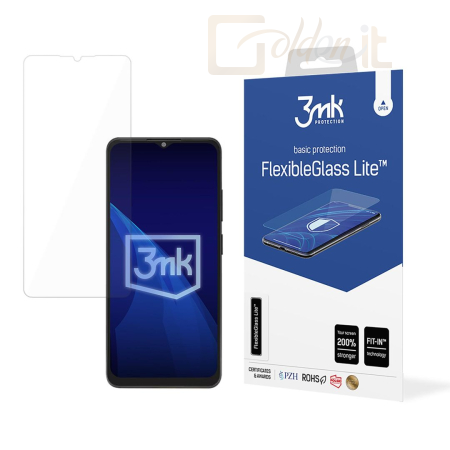 Okostelefon kiegészítő 3mk FlexibleGlass Lite hibrid üvegfólia 7H ZTE Optus X Pro 5G - W-3FxGlL-ZOXP5G