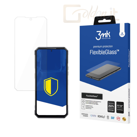 Okostelefon kiegészítő 3mk FlexibleGlass hibrid üvegfólia 7H Oukitel WP30 Pro - W-3FxGl-OWP30P