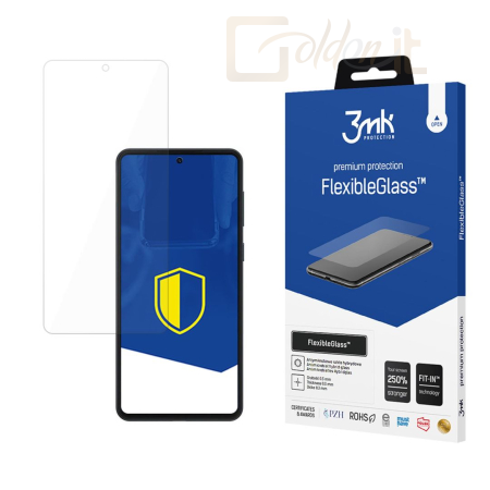 Okostelefon kiegészítő 3mk FlexibleGlass hibrid üvegfólia 7H Samsung Galaxy M55 - W-3FxGl-SaGaM55