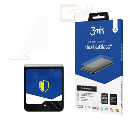 Okostelefon kiegészítő 3mk FlexibleGlass hibrid üvegfólia 7H Samsung Galaxy Z Flip 6 - W-3FxGl-SamGZfl6