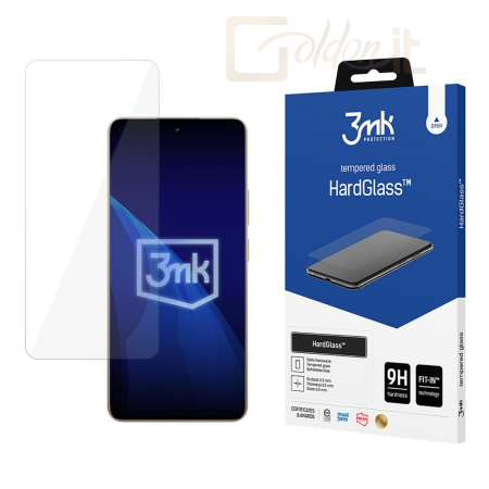 Okostelefon kiegészítő 3mk HardGlass edzett üvegfólia 9H Realme 13+ 5G - W-3HarGl-R13PL5G