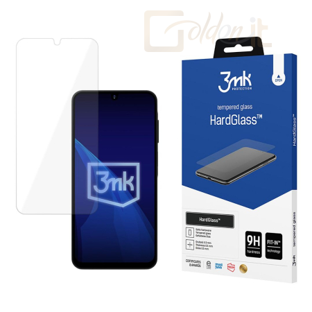 Okostelefon kiegészítő 3mk HardGlass edzett üvegfólia 9H Samsung Galaxy A16 - W-3HarGl-SAMGA16