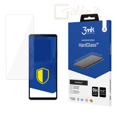 Okostelefon kiegészítő 3mk HardGlass edzett üvegfólia 9H Sony Xperia 1 VI - W-3HarGl-SXP1VI