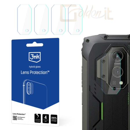 Okostelefon kiegészítő 3mk Kameralencse védőfólia Blackview BV9300 - W-3LenProt-BBV9300