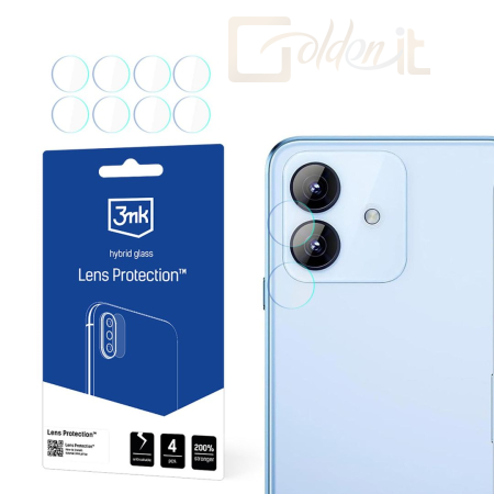 Okostelefon kiegészítő 3mk Kameralencse védőfólia Cubot Note 40 - W-3LenProt-CN40