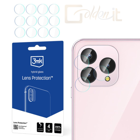 Okostelefon kiegészítő 3mk Kameralencse védőfólia Cubot P80 - W-3LenProt-CP80
