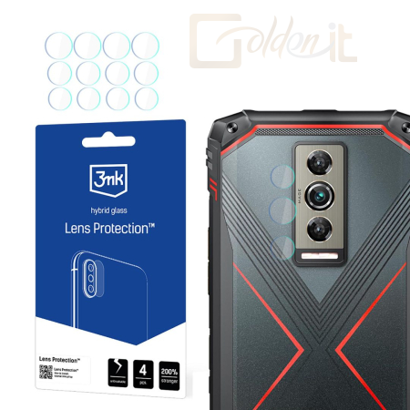 Okostelefon kiegészítő 3mk Kameralencse védőfólia Doogee Blade 10 / Pro / Ultra - W-3LenProt-DB10PU