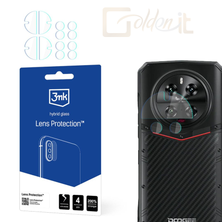 Okostelefon kiegészítő 3mk Kameralencse védőfólia Doogee DK10 - W-3LenProt-DDK10
