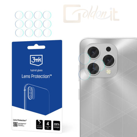 Okostelefon kiegészítő 3mk Kameralencse védőfólia Doogee N55 Plus - W-3LenProt-DN55P