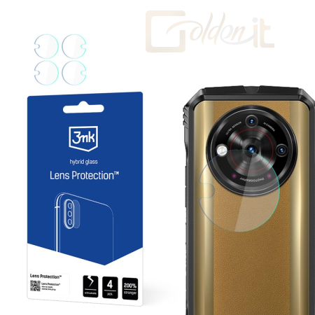 Okostelefon kiegészítő 3mk Kameralencse védőfólia Doogee V30 Pro - W-3LenProt-DV30P